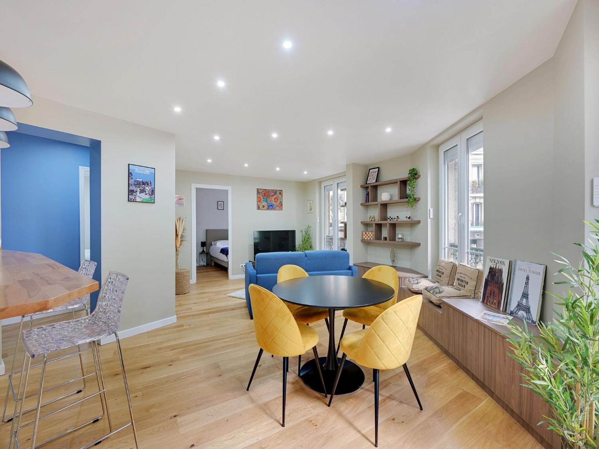 Superb 2bdr 5p Pere Lachaise Tenon Appartement